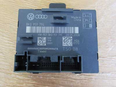 Audi OEM A4 B8 Door Control Module Unit, Rear Right 8K0959794 2009 2010 2011 S4